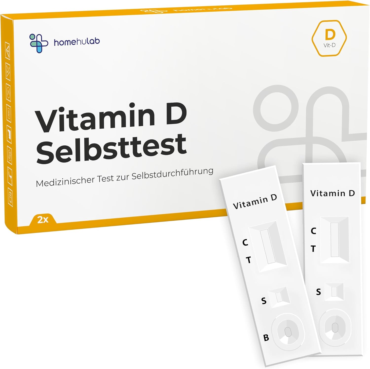 Homehulab Vitamin D Selbsttest 2er-Pack