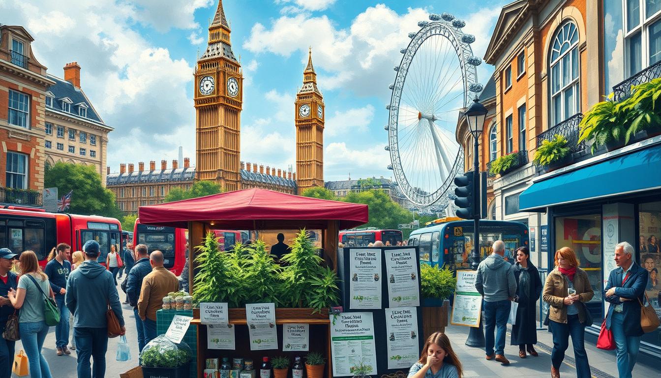 Cannabis laws in London 2024